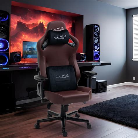 Dr Luxur Affluence Pro Xl Ergonomic Gaming Chair With Magnetic Neck ...