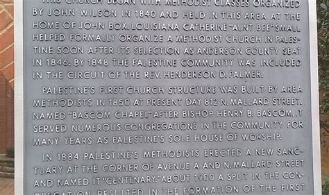 FIRST METHODIST CHURCH OF PALESTINE (2026) All You Need to Know BEFORE ...