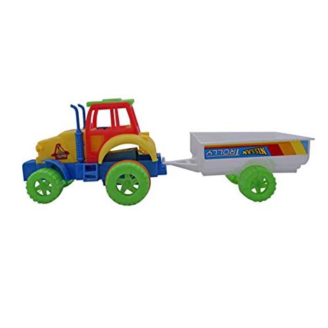 Bhavya Small Size Plastic Made Indian Vehicle Scale Model Mini Tractor ...