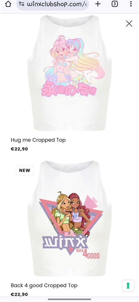 Why do half of these shirts have random Asian words on them? : r/winxclub