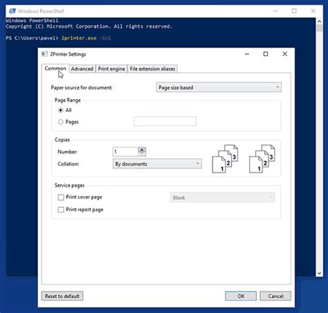 Image result for Advanced Printer Settings