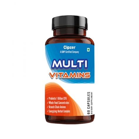 Buy CIPZER Multivitamin, 60 Capsules Online : ClickOnCare.com