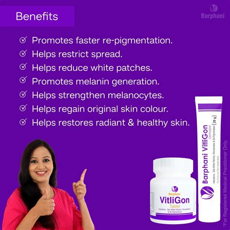VitliGon Mini Duo - Vitiligo Cream(2)VitliGon Tab(60) -Effective on Vi ...