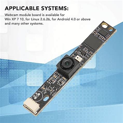 Buy ASHATA USB Camera Module, 3840×3104 12 Million Pixels 123° Wide ...