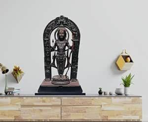 Buy BWA Ram Lalla MDF Idol Statue - Ayodhya Ram Lalla Wooden Idol for ...