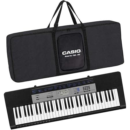 Casio CTK-1550 61-Key Portable Keyboard with Carry Case (Black ...