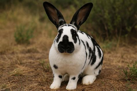 Checkered Giant Rabbit Breed