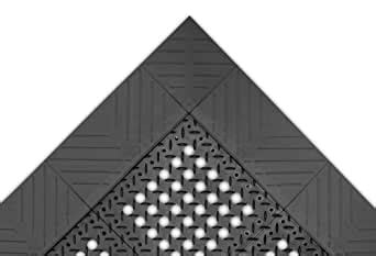 NoTrax PVC Vinyl 620 Diamond Flex-Lok Anti-Fatigue Drainage Mat, for ...