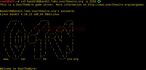 OverTheWire – Bandit Walkthrough (1-14) - Hacking Articles