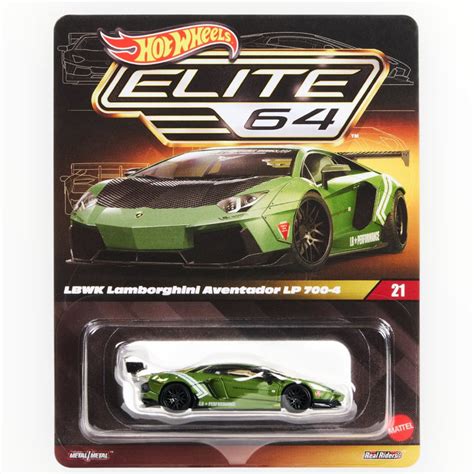 [Pre-Order Advance]: Hot Wheels Elite 64 LBWK Lamborghini Aventador LP ...