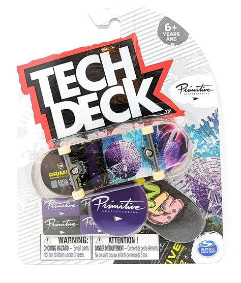 Tech-Deck 2021 Complete 96mm Fingerboard (Primitive Skateboards Robert ...