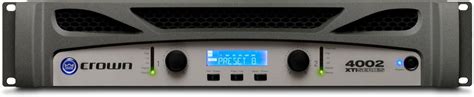 Crown XTi 2 Series 4002 Portable PA Power Amplifier, 1600 Watts ...