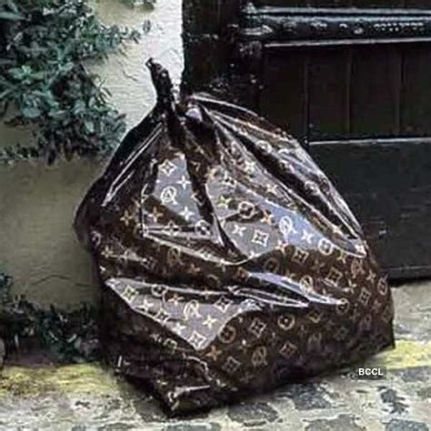 Check out this ridiculous Louis Vuitton trash bag