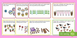 Maths | Addition Challenge Cards | Primary Resources