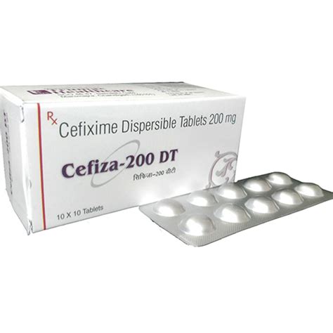 CEFIZA-200 DT Tablets Trumac Healthcare