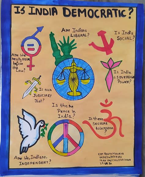 Indian Democracy Poster