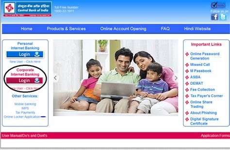 Internet Banking Faq | Central Bank of India