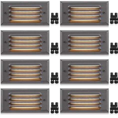 Buy SUNVIE Low Voltage Step Lights Outdoor Stair Lights 5W LED Deck ...