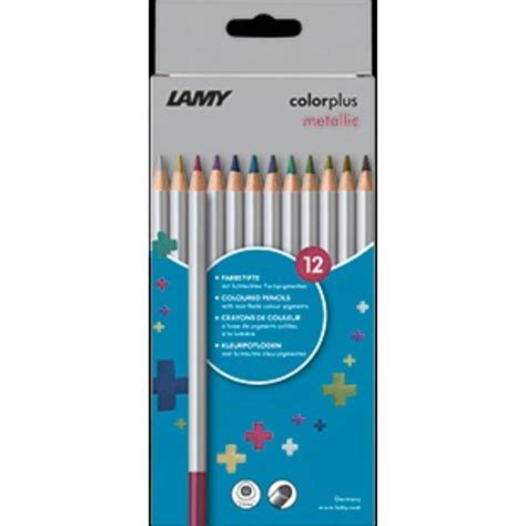 Lamy Colorplus Metalic Colouring Pencils - Pack of 12 Shades – Fetch N Buy