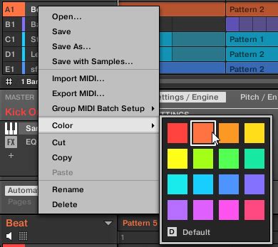 Managing Sounds, Groups, and your Project