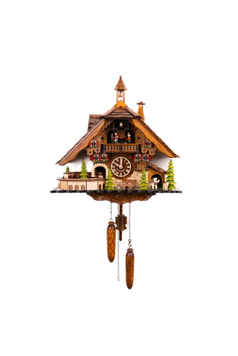 KQ 29- Musical Train Quartz German Handcrafted Cuckoo Clock ...