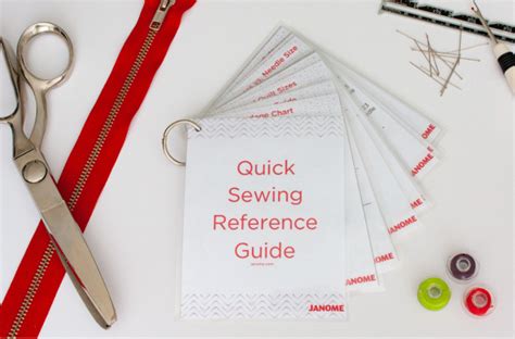 Image result for Sewing Machine Reference Guide