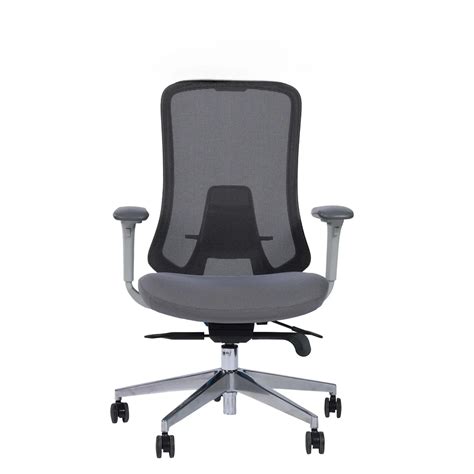 Akavi Zoy Ergonomic Medium Back Chair [Grey]