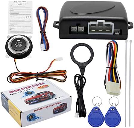 Smart RFID Engine Push Button Start Kit & Keyless Start System,Key ...