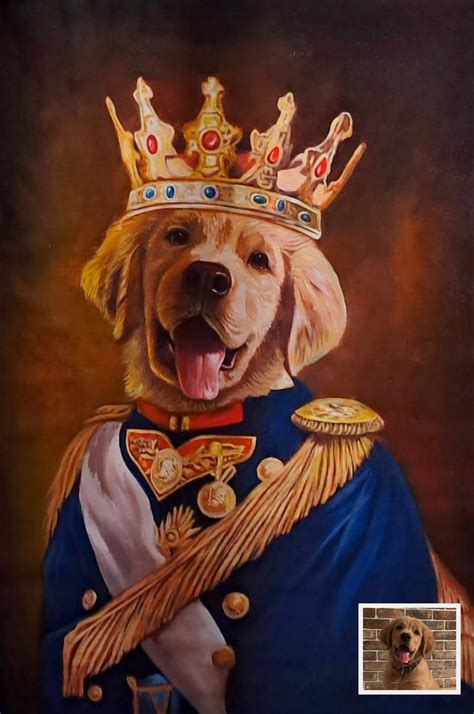 Pet Portrait Painting | Paintphotographs
