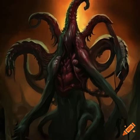 Nyarlathotep evil god beautiful cthulhu mythos trpg on Craiyon