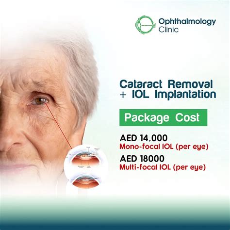 Cataract removal + IOL Implantation - Surgery Cost | Dubai Eye Clinic