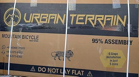 Buy Urban Terrain Mutant 27.5T Black, Steel Mountain Cycle with 21 ...