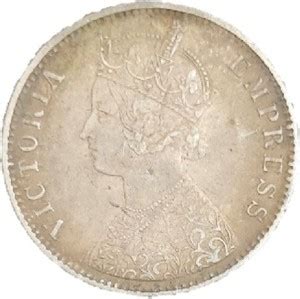 ANTIQUEWAY RARE SILVER ONE RUPEE 1901 VICTORIA EMPRESS BRITISH INDIA ...