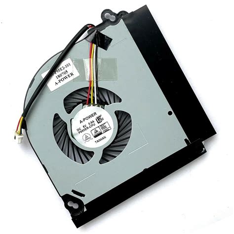 HK-Part Fan for Clevo P950 P950HR P950ER T97 T96E T800 CPU Cooling Fan ...