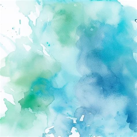 Splatter spot stain dye wash ink stroke turquoise gradient pastel ...