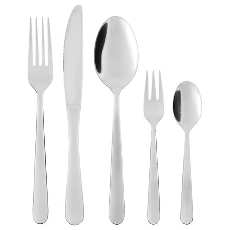 MARTORP 30-piece cutlery set, stainless steel - IKEA