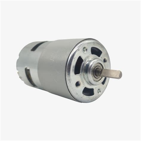 D Shaft RS-775 DC Motor with Ball Bearing - 12V to 24V - High Torque ...