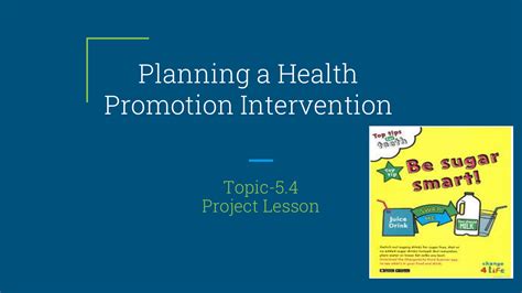 Image result for Health Promotion Intervention Examples