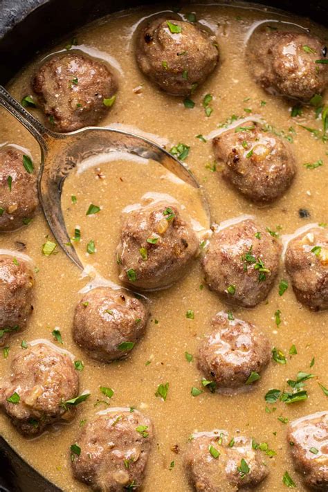 Turkey Swedish Meatballs - The Toasted Pine Nut