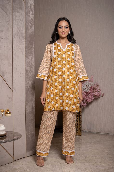 NIKHAAR C0-0RD SET (YELLOW) – KnitNap