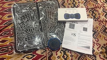 YOGIMOONI Foot Massager Pain Relief Wireless Electric EMS Massage ...