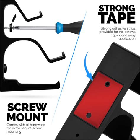 The Behemoth - Dual Game Controller & Headphone Stand Wall Mount Holde ...