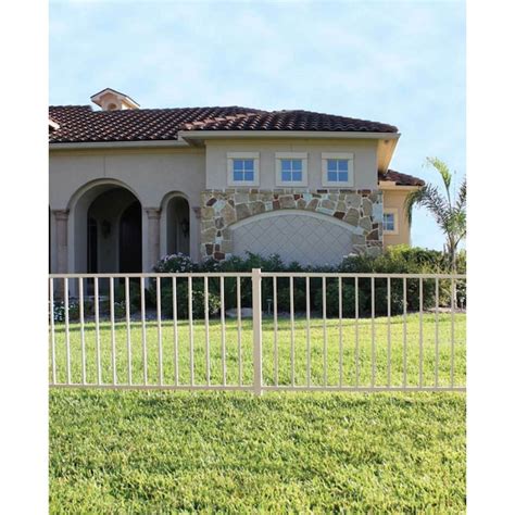 Merchants Metals Monroe 3-ft H x 8-ft W Navajo white Steel Security and ...