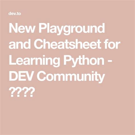 Image result for Python Programming Playground