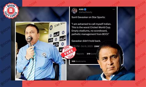 Fake Quote Slamming BCCI For Empty Stands Falsely Attributed To ...