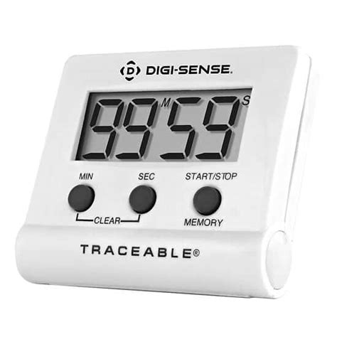 Digi-Sense Traceable® Instant-Recall Digital Timer with Calibration ...