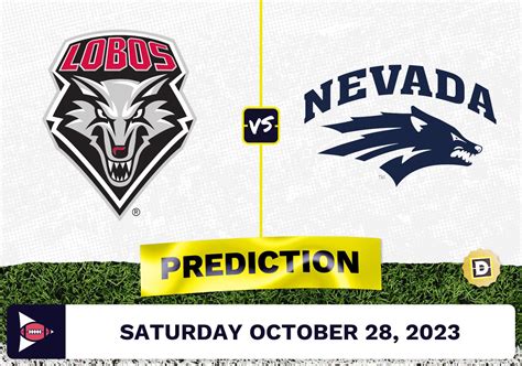New Mexico vs. Nevada CFB Prediction and Odds - October 28, 2023
