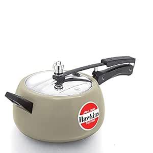 Buy Hawkins Ceramic- Coated Contura 5L Green Apple Pressure Cooker ...