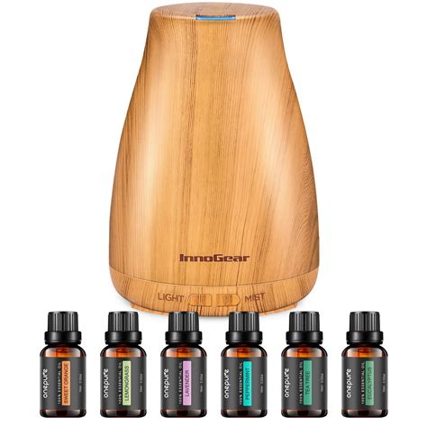 Amazon.com : InnoGear Essential Oil Diffuser with Oils, 100ml ...