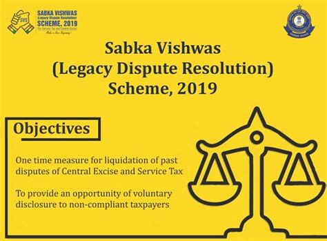 Sabka Vishwas (Legacy Dispute Resolution) Scheme, 2019 opens on 01.09.2019